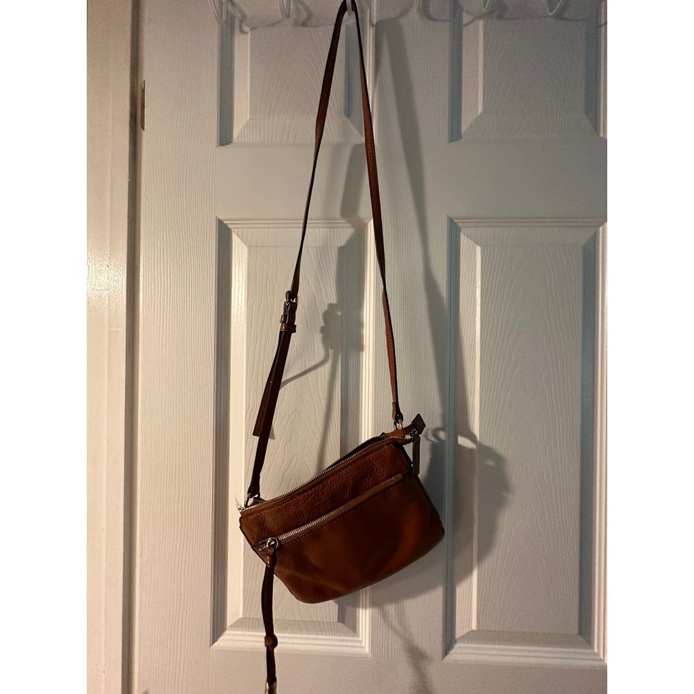 Lightweight And Versatile, This Brown Crossbody B… - image 1